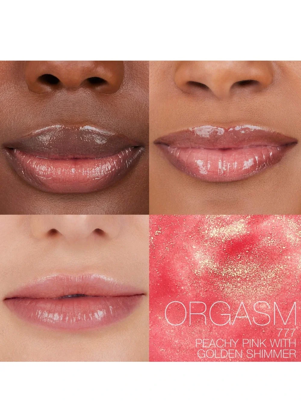 NARS Afterglow Sheer Hydrating Lip Oil in the iconic shade (Orgasm 777) *No box*